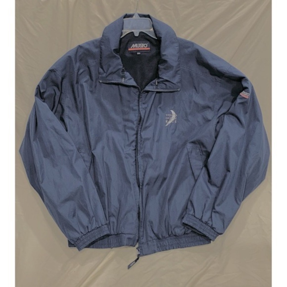 Musto Performance Snugs Jacket XXL Navy Zip Polartec Yacht Volvo Ocean Race Mens